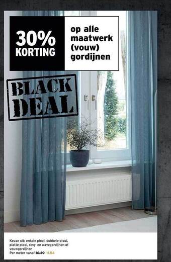 GAMMA Maatwerk (vouw) gordijnen aanbieding