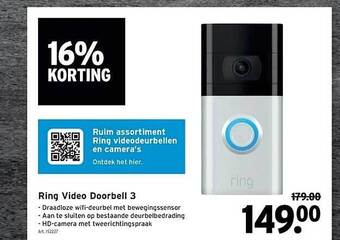 Ring video doorbell 3
