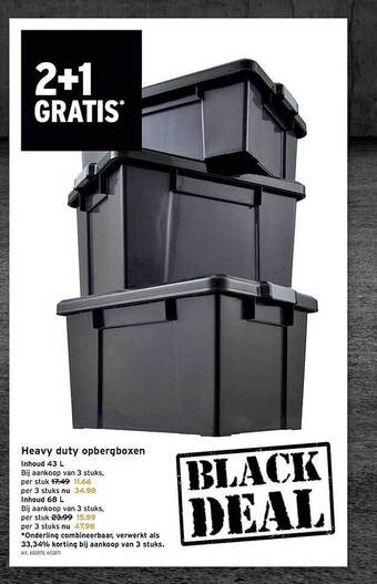Heavy duty opbergboxen