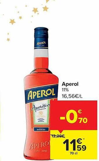 Carrefour Aperol aanbieding