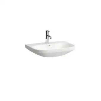 Sawiday Laufen lua wastafel 65x46x20.7cm 1 kraangat zonder antikalkbehandeling keramiek wit aanbieding