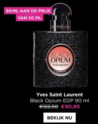 ICI PARIS XL Yves saint laurent black opium EDP 90ml aanbieding
