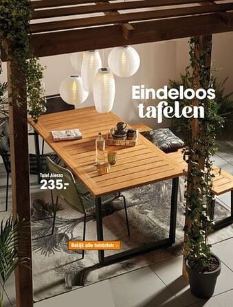 Kwantum Tafel alesso aanbieding