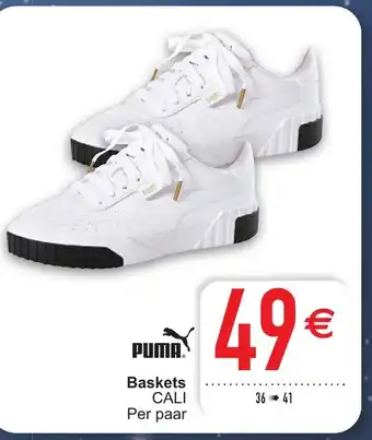 Cora Puma baskets CALI per paar 36-41 aanbieding