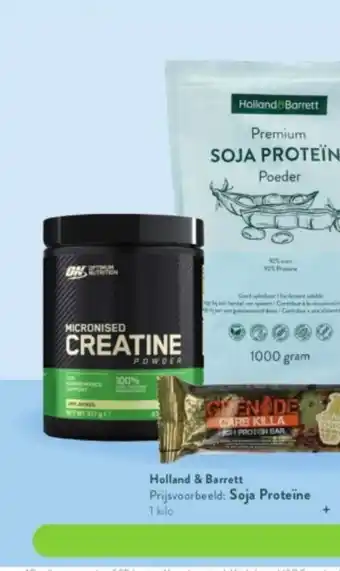 Holland & Barrett Holland & Barrett Soja Proteïne 1Kilo aanbieding