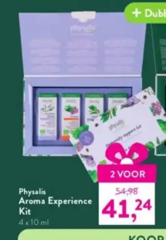 Holland & Barrett Physalis Aroma Experience Kit 4 x 10ml aanbieding