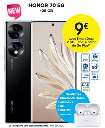 Honor 70 5G 128GB