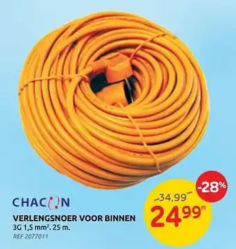 Verlengsnoer voor binnen