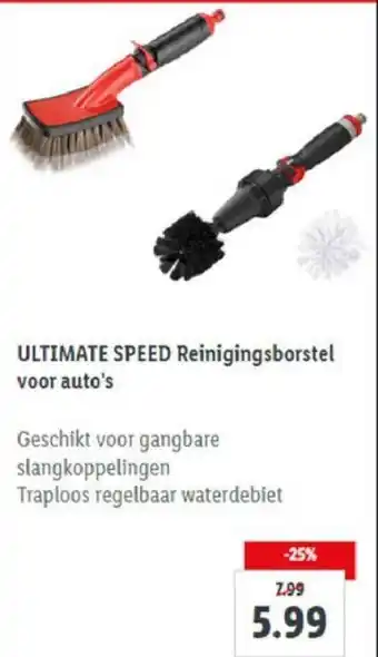 Ultimate Speed Reinigingsborstel Voor Autos