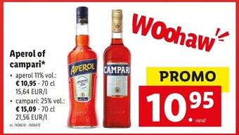 Aperol of campari