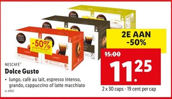 Lidl Nescafé Dolce Gusto aanbieding