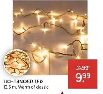 Lichtsnoer LED 13.5m Warm of Classic