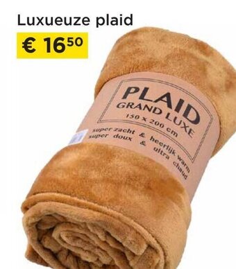 Molecule Luxueuze Plaid aanbieding