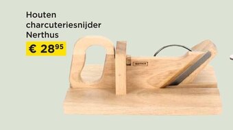 Molecule Houten Charcuteriesnijder Nerthus aanbieding