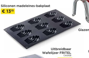 Molecule Siliconen Madeleines Bakplaat aanbieding
