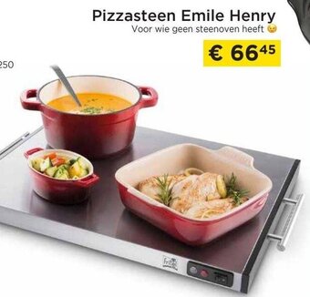 Molecule Pizzasteen emile henry aanbieding
