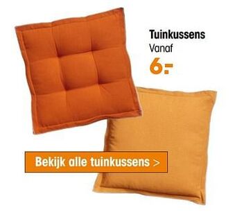 Kwantum Tuinkussens aanbieding