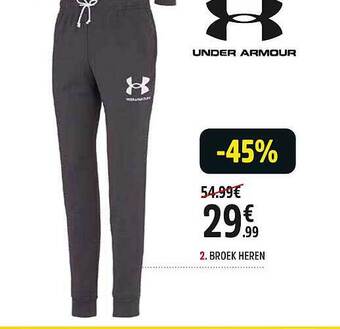 Intersport Broek heren aanbieding