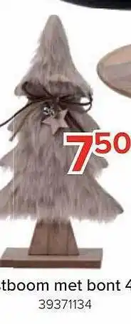 Kerstboom met bon