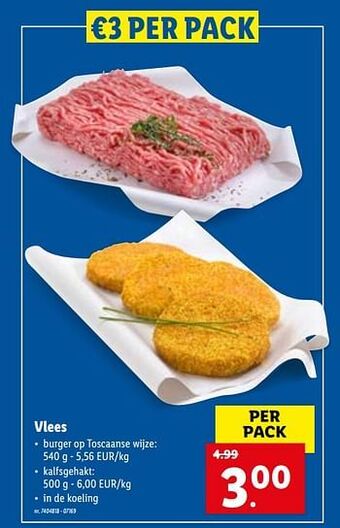 Lidl Vlees aanbieding