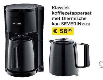 Molecule Klassiek koffiezetapparaat met thermische kan severin aanbieding