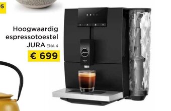 Molecule Hoogwaardig espressotoestel jura aanbieding