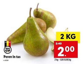 Lidl Peren in tas 2kg aanbieding