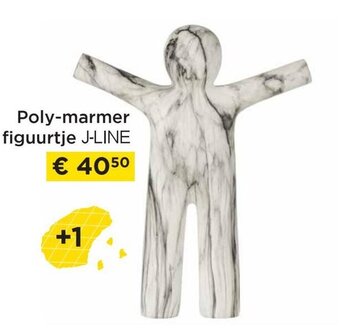 Molecule Poly-marmer figuurtje j-line aanbieding