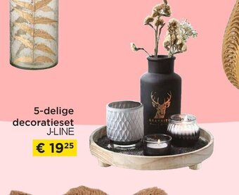 Molecule 5-delige decoratieset j-line aanbieding