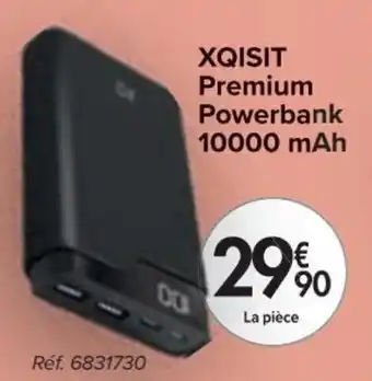 Carrefour Market XQISIT Premium Powerbank 10000 mAh aanbieding