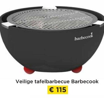 Molecule Veilige tafelbarbecue barbecook aanbieding