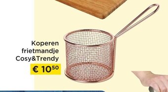 Koperen frietmandje cosy&trendy