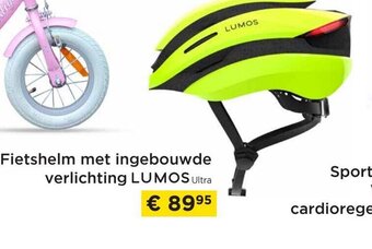 Fietshelm met ingebouwde verlichting lumos ultra