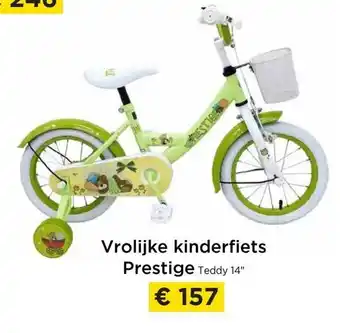 Vrolijke kinderfiets prestige teddy 14