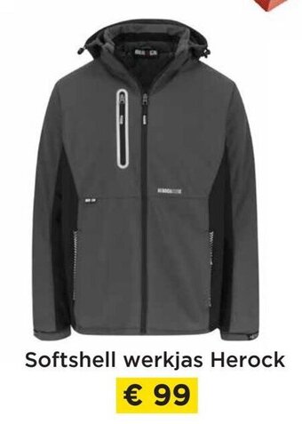 Molecule Softshell werkjas herock aanbieding