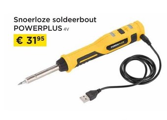 Molecule Snoerloze soldeerbout powerplus aanbieding