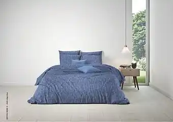 Mistral Home Dekbedoverterk Albi 200 x 200 cm indigo blue