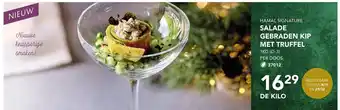 Bidfood Hamal signature salade gebraden kip met truffel de kilo aanbieding