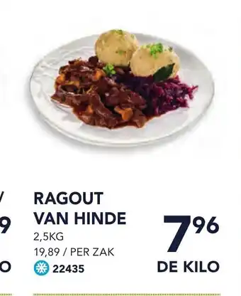 Ragout van hinde de kilo