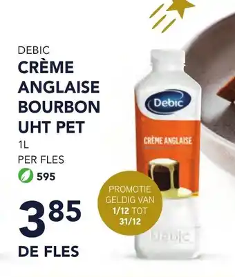 Debic creme anglaise bourbon uht pet de fles