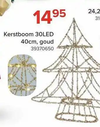Euroshop Kerstboom 30led aanbieding