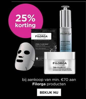 ICI PARIS XL Filorga aanbieding