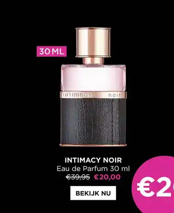 ICI PARIS XL Intimacy noir eau de parfum 30 ml aanbieding