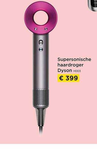 Molecule Supersonische haardroger dyson aanbieding
