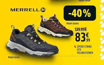 Intersport Speed strike gtx volwassenen aanbieding
