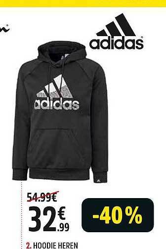 Intersport Hoodie heren aanbieding