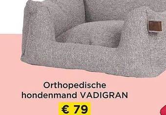 Orthopedische hondenmand vadigran