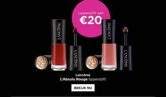 ICI PARIS XL Lancôme l'absolu rouge lippenstift aanbieding