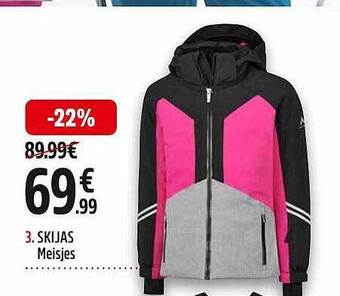 Intersport Skijas meisjes aanbieding