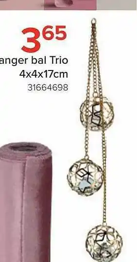 Hanger bal trio